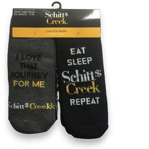 Schitts Creek Brand NEW Women's Low Cut Socks Pack of Ten Size 4-10